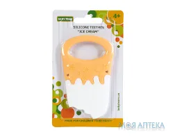 Прорізувач для зубів Baby Team (Бебі Тім) 4022 силіконовий, Морозиво
