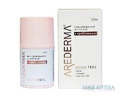 Аредерма Акне фрі (Arederma Acne Free) Крем для обличчя регенеруючий з пробіотиками 50 мл