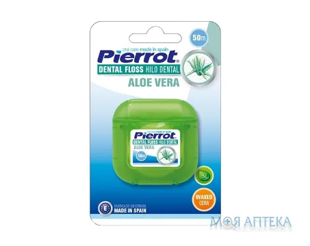 Зубна Нитка Pierrot (Пірот) алое вера 50 м