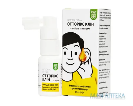 Отторікс Клін Baum Pharm спрей для вух 15 мл у флак.