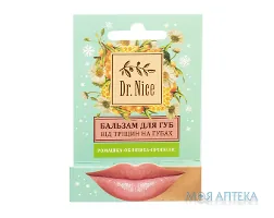 Dr.Nice (Доктор Найс) Бальзам для губ Від тріщин 4,6 г
