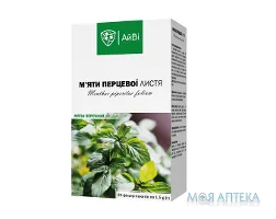 М`яти перцевої листя по 1,5 г у філ.-пак. №20 ТМ АйВі