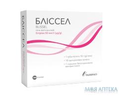 Бліссел гель вагінал. 50 мкг/г, з канюлями однор., туба 10 г №1