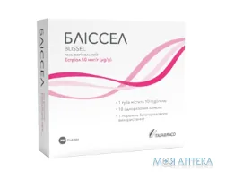 Бліссел гель вагінал. 50 мкг/г, з канюлями однор., туба 10 г №1