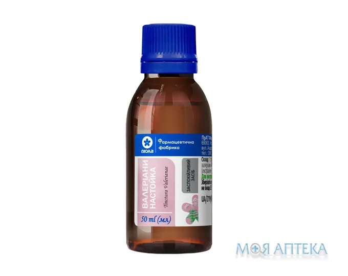 Валеріани настойка 50 мл у флак.