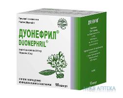 Дуонефрил капсулы для улучшения функционального состояния почек 9 блистеров по 10 шт