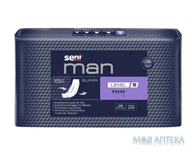 Seni Man (Сені Мен) Прокладки Урологічні Super №15