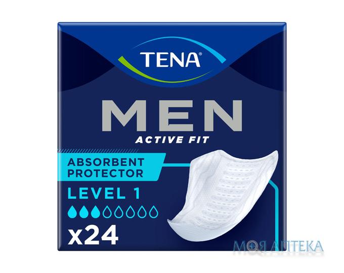 Прокладки урологічні Tena (Тена) Men Active Fit Level 1 №24