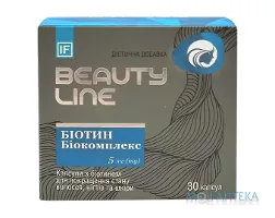 Біотин Біокомплекс капсули №30