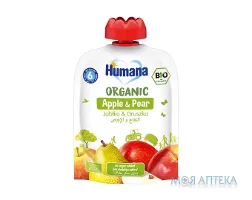 Хумана (Humana) Фруктове пюре яблуко-груша з 6 місяців 90 г