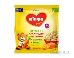 Палички кукурудзяні Milupa (Мілупа) з морквою 20 г