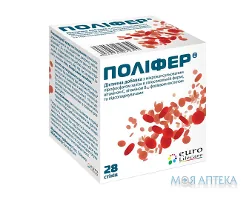 Поліфер гранули д/ор. заст. по 1.5 г №28 у стік.