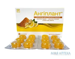 Ангіплант з екстрактами імбиру та куркуми льодяники №24