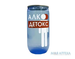 Алко-детокс напій слабогазований з підсолоджувачем 250 мл в банці