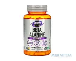 Now Sports (Нау Спортс) Бета-аланін капс. 750 мг №120