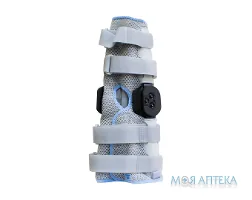 Бандаж на колінний суглоб WellCare 52035 з шарнірами для контролю обсягу руху, розмір S