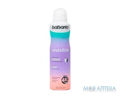 Бабарія (Babaria) дезодорант-антиперспірант Invisible 48h проти плям з вітаміном B3, 200 мл