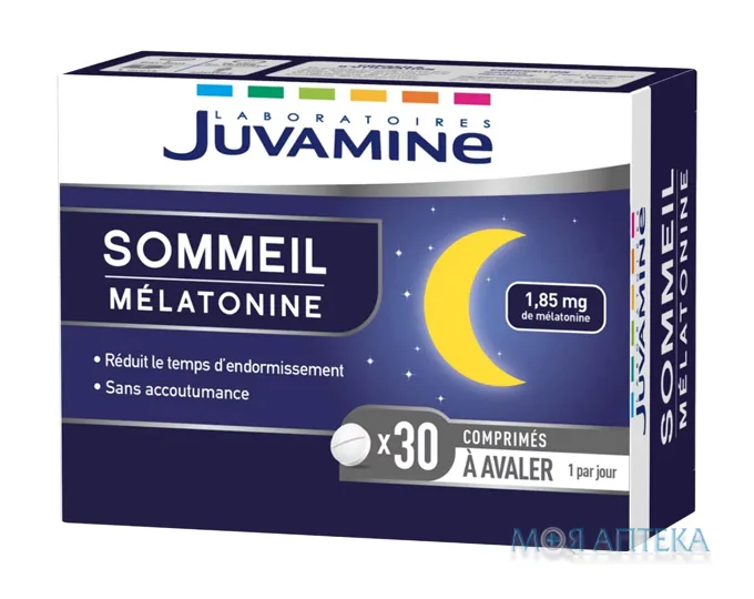 Juvamine (Жувамін) Сон Мелатонін таблетки №30