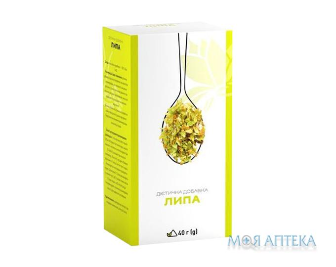 Липа цветки по 40 г в пач. с внут. пак.