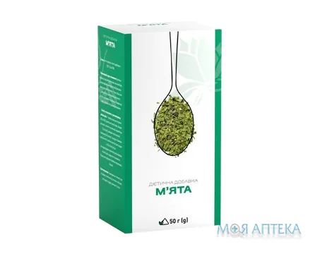 М`ята листя по 50 г у пач.