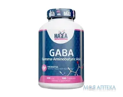 Haya Labs (Хайя Лабс) ГАМК (ГАБА) капс. 500 мг №100