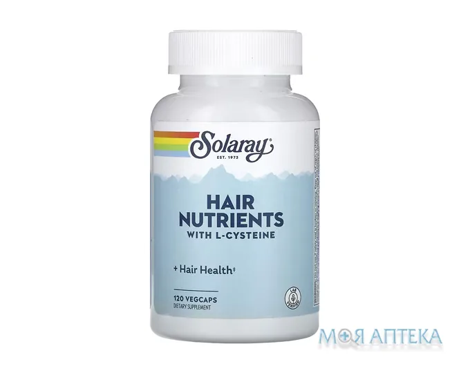 Solaray (Соларей) Комплекс для волосся капсули №120 у флак.