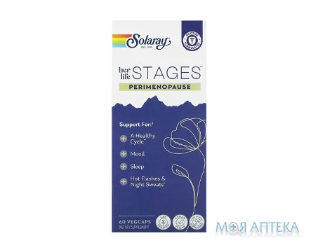 Solaray (Соларей) Комплекс для підтримки жіночого здоров`я перед менопаузою капсули №60
