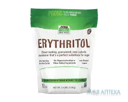 NOW (Нау) Еритритол цукрозамінник порошок 1134 г