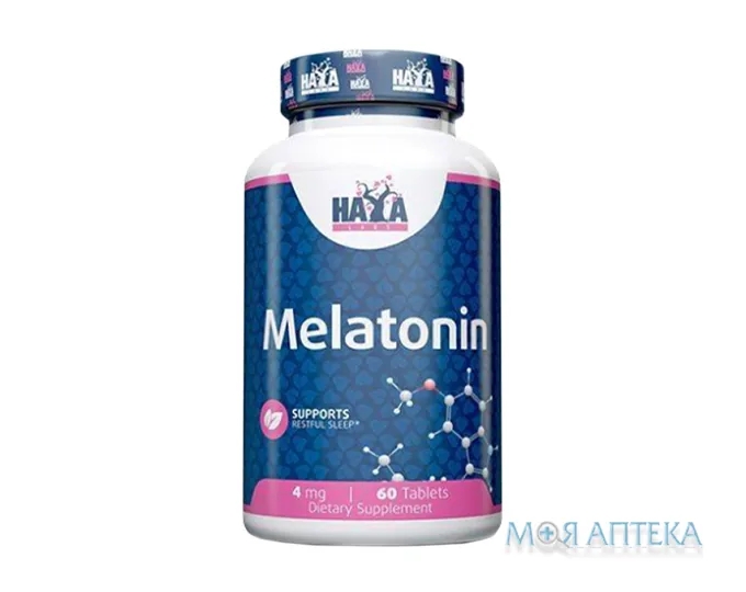 Haya Labs (Хайя Лабс) Мелатонін табл. 4 мг №60
