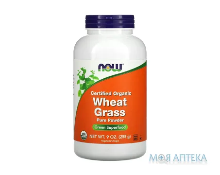 NOW (Нау) Пророщена пшениця порошок 255 г