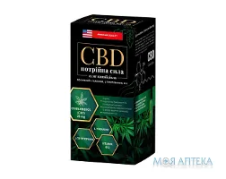 КБД (CBD) Потрійна сила капсули по 400 мг №60