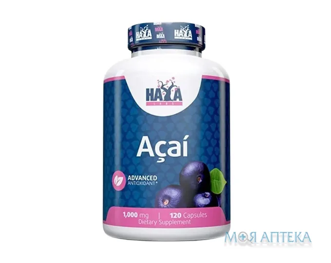 Haya Labs (Хайя Лабс) Асаї капсули по 1000 мг №120