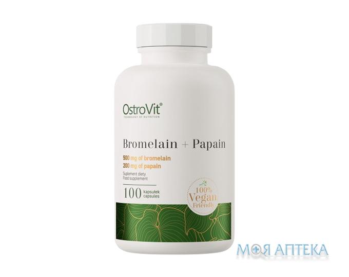 Ostrovit (Островіт) Бромелайн плюс Папаин капсулы №100