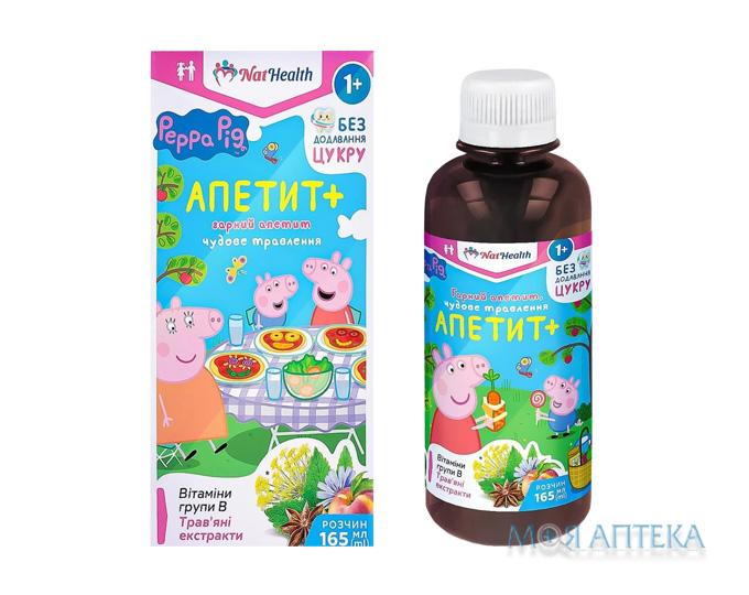 НатХелс (NatHealth) Апетит Плюс для дітей р-н по 165 мл