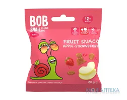 Равлик Боб (Bob Snail) Яблуко-Полуниця снек 20 г