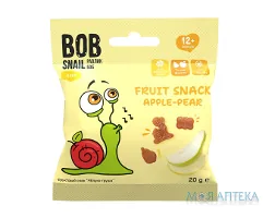 Равлик Боб (Bob Snail) Яблуко-Груша снек 20 г