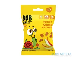 Равлик Боб (Bob Snail) Мультифрукт снек 40 г