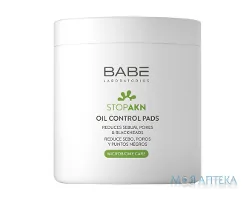 Babe Laboratorios (Бабе Лабораторіос) Stop AKN Диски-пади тонізуючі Контроль жирності і звуження пор, 60 штук