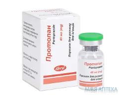 Протопан порошок для р-ну д/ін. по 40 мг №1 у флак.