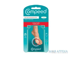 Пластир Компід (Compeed) проти вологих мозолів на ногах малі №6