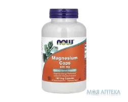 NOW (Нау) Magnesium Caps (Магній) капс. 400 мг фл. №180