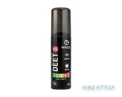 Vaco Strong (Вако Стронг) Спрей від комарів, кліщів та мошок 80 мл