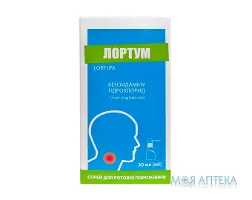 Лортум спрей д/рот. порож. 1,5 мг/мл 30 мл фл. №1