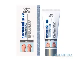 Акулячий жир при подагрі крем для ніг 75 мл