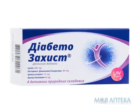 ДіабетоЗахист таблетки по 690 мг №60