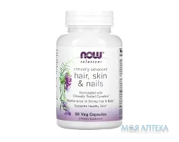 NOW (Нау) Clinical Hair, Skin & Nails (Волосся, Шкіра та Нігті) капсули №90