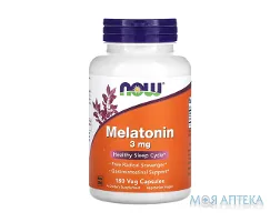 NOW Melatonin (Нау Мелатонін) капс. 3 мг фл. №180