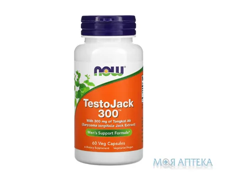 NOW (Нау) ТестоДжек 300 капсули №60