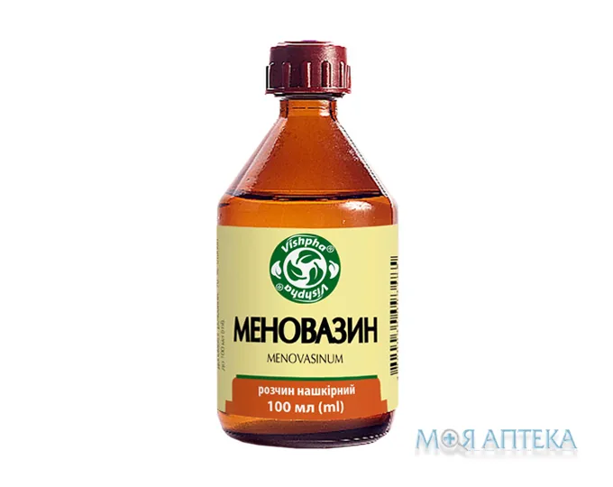 Меновазин-Вішфа р-н спирт. д/зовн. заст. фл. 100 мл