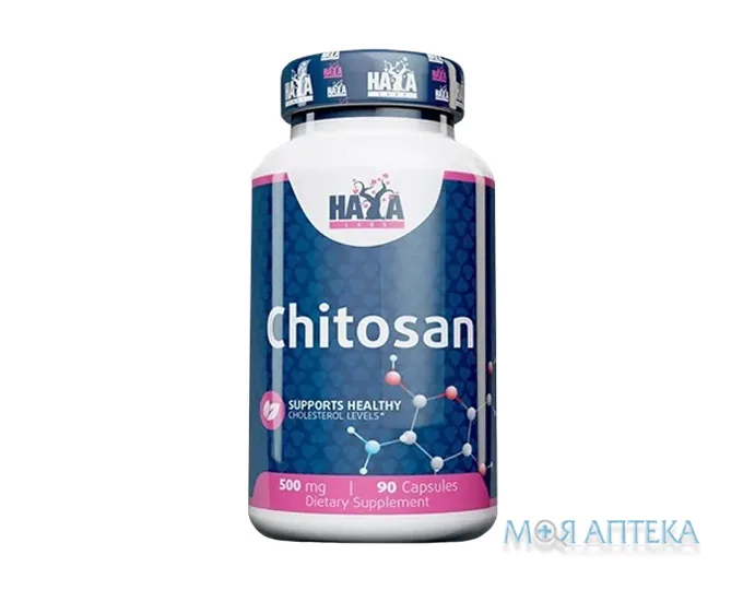 Haya Labs Chitosan (Хайя Лабс) Хітозан капсули по 500 мг №90